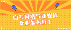 自考网络与新媒体专业怎么样？就业方向如何？