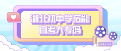 湖北初中学历能自考大专吗