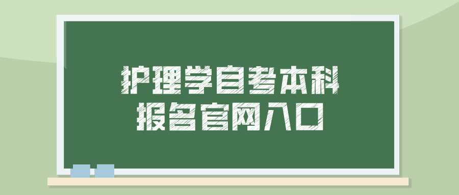 护理学自考本科报名官网入口